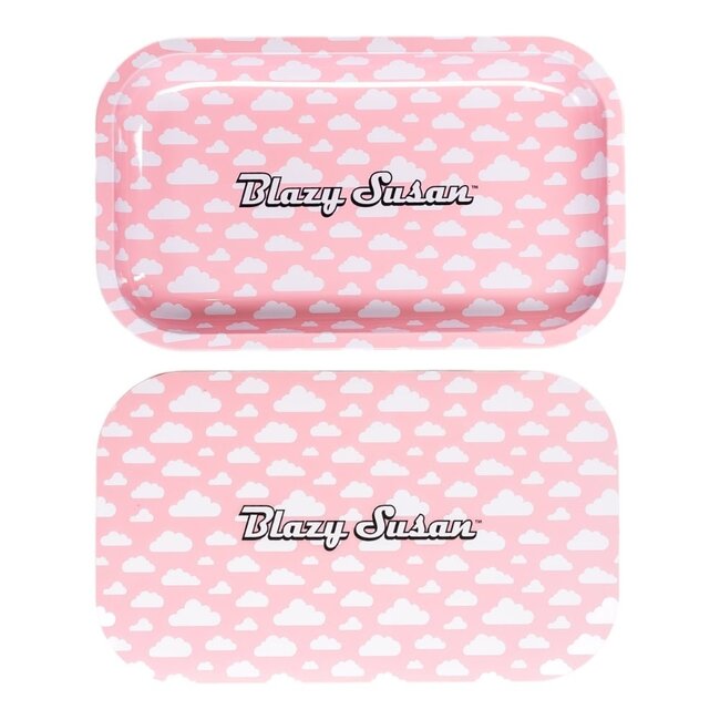 BLAZY SUSAN BLAZY SUSAN MEDIUM ROLLING TRAY W/LID