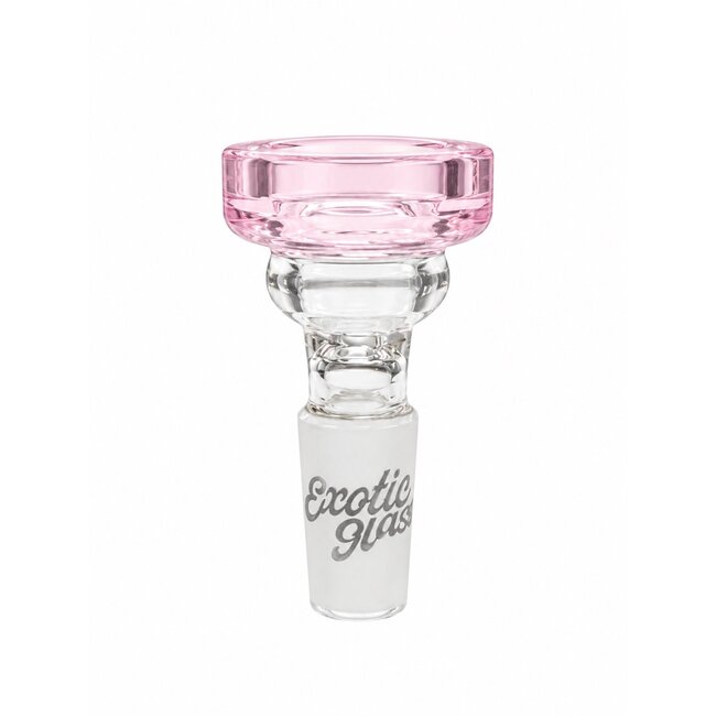 EXOTIC 14MM HALO RIM EXOTIC GLASS BOWL-CC538