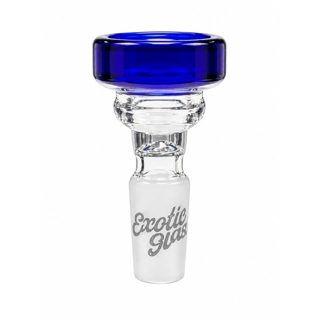 EXOTIC 14MM HALO RIM EXOTIC GLASS BOWL-CC538