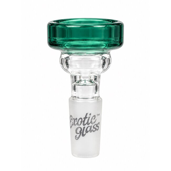 EXOTIC 14MM HALO RIM EXOTIC GLASS BOWL-CC538