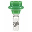 EXOTIC 14MM DOUBEL RING EXOTIC GLASS BOWL-CC529