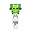 EXOTIC 14MM DOUBEL RING EXOTIC GLASS BOWL-CC529