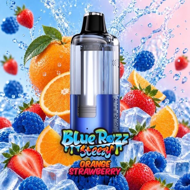 MR FOG MR FOG BLUE RAZZ STEEZY  SWITCH POD PODS 45K