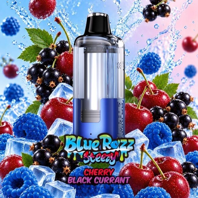MR FOG MR FOG BLUE RAZZ STEEZY  SWITCH POD PODS 45K