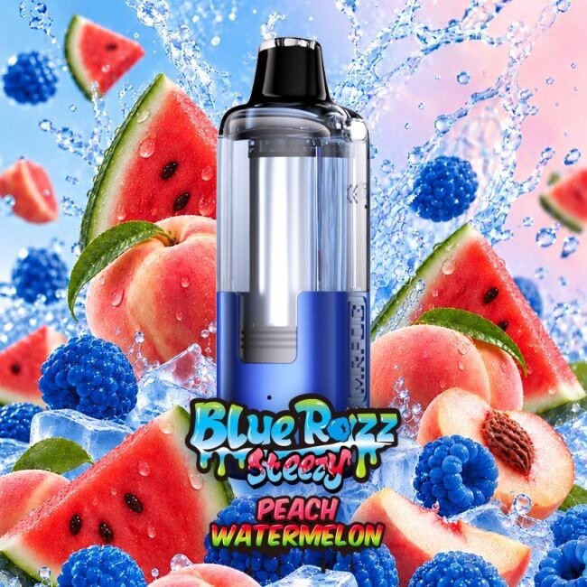 MR FOG MR FOG BLUE RAZZ STEEZY  SWITCH POD PODS 45K