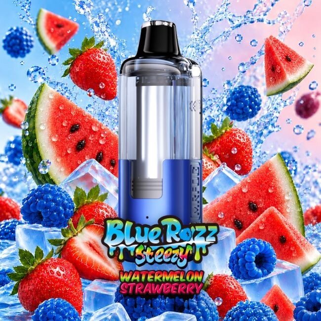 MR FOG MR FOG BLUE RAZZ STEEZY  SWITCH POD PODS 45K