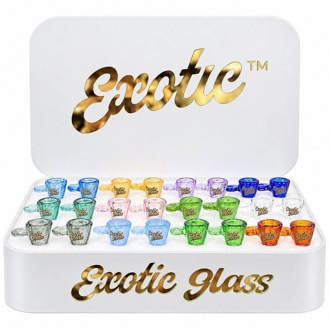 EXOTIC 14MM GALAXY GRIP EXOTIC GLASS BOWL -CC491