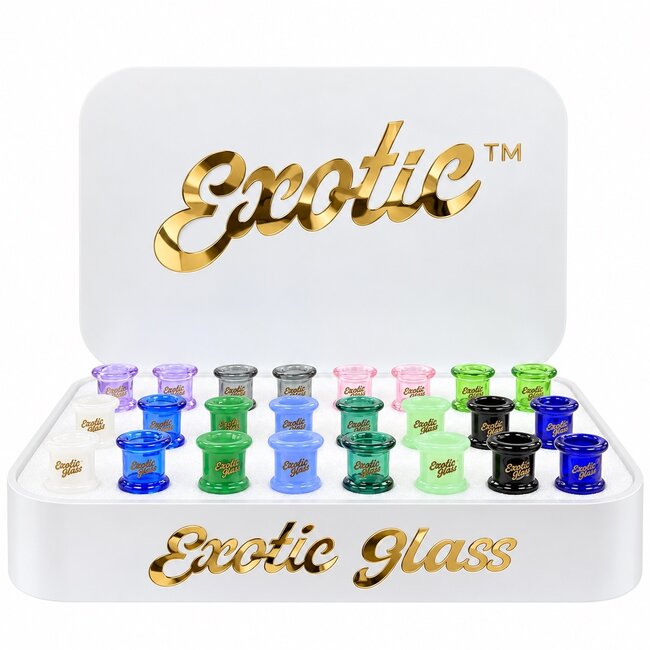 EXOTIC 14MM ORBIT EXOTIC GLASS BOWL-CC520