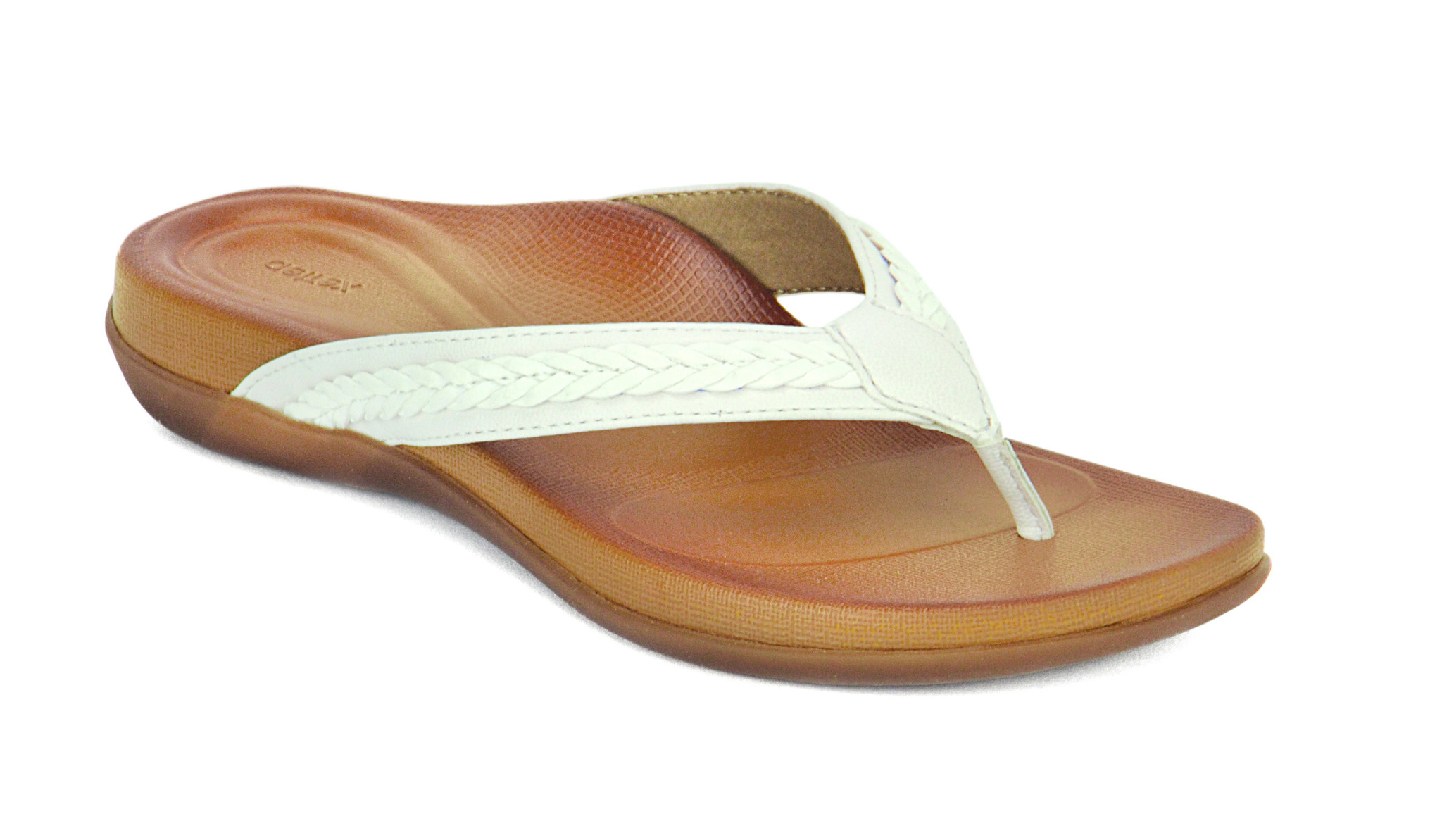 Aetrex - Emmy Woven Thong - - Shoe Solutions Shop