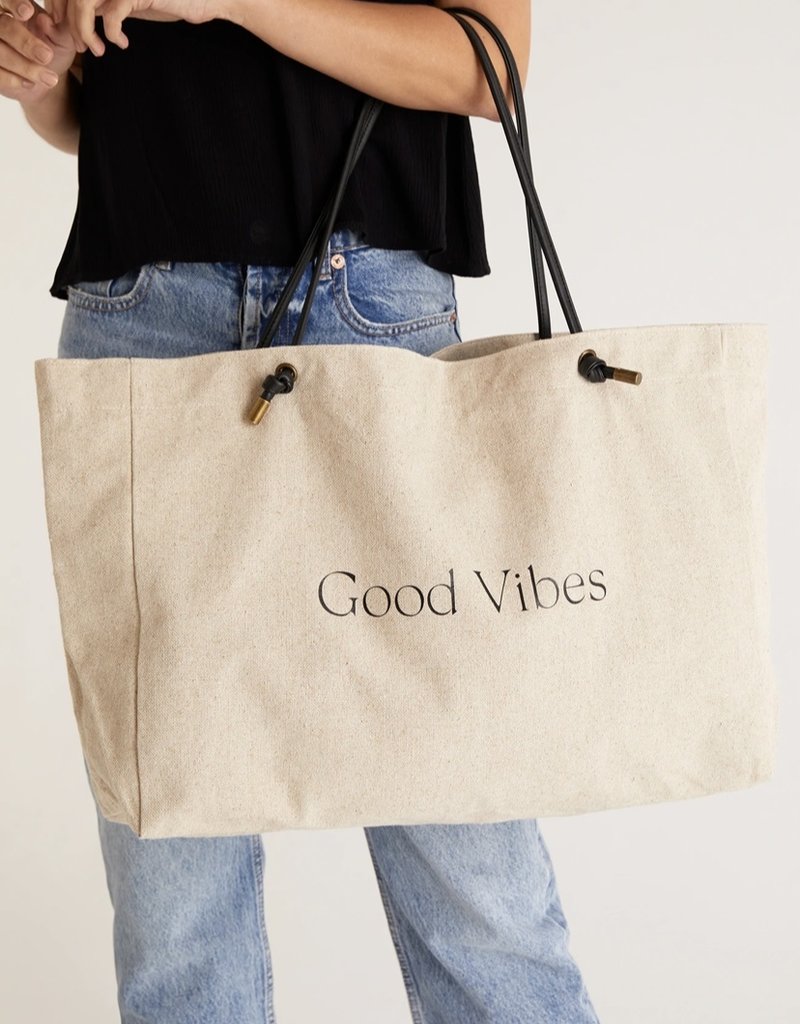 ZSUPPLY CARRY ALL GOOD VIBES TOTE