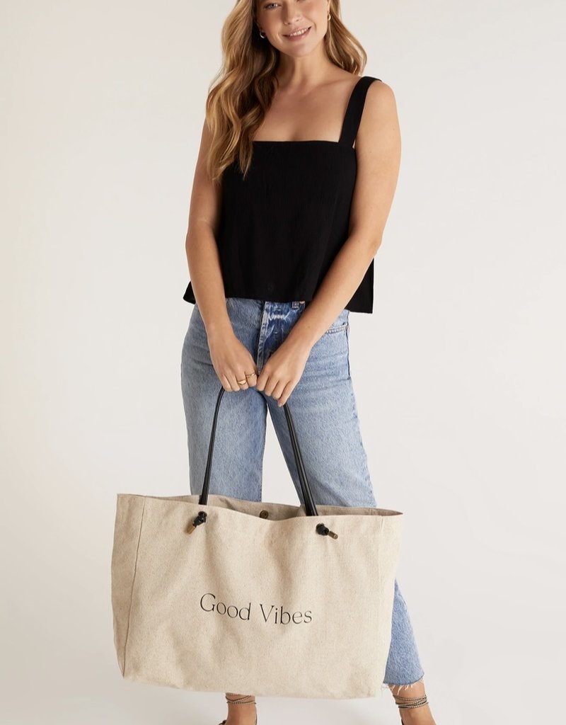 ZSUPPLY CARRY ALL GOOD VIBES TOTE