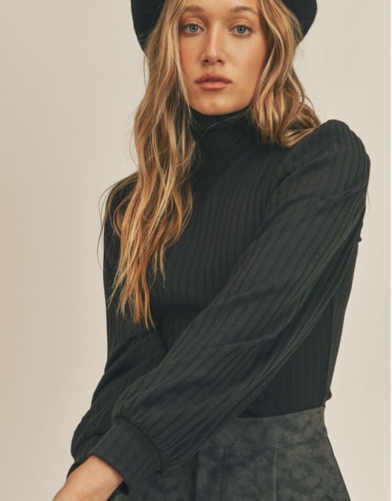 SAGE THE LABEL WHICH WAY TURTLENECK TOP