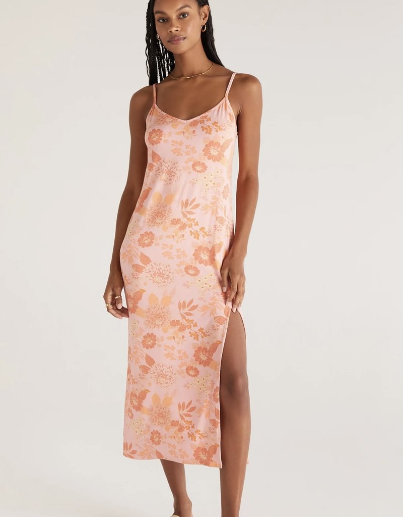 ZSUPPLY CORA FLORAL MIDI DRESS