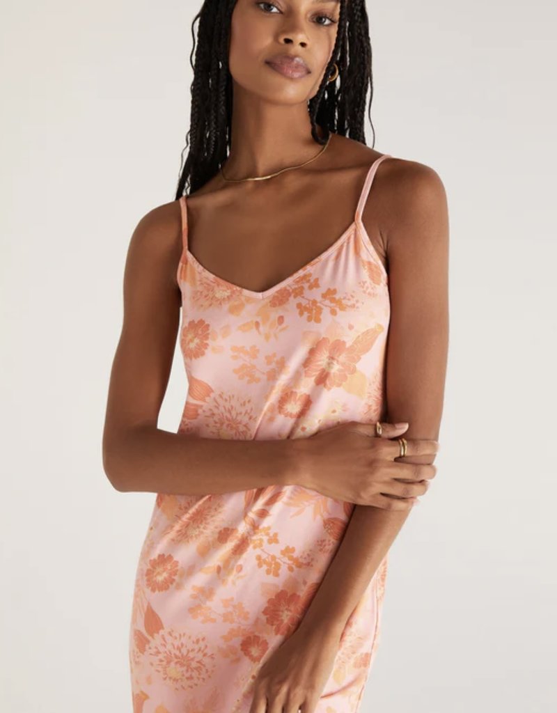 ZSUPPLY CORA FLORAL MIDI DRESS