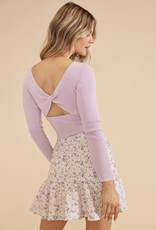 MINKPINK FRESCO TWIST BACK TOP