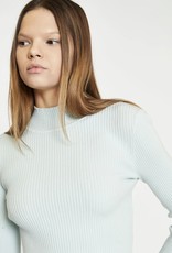 GLAMOROUS HIGH NECK KNITTED TOP