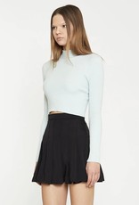 GLAMOROUS HIGH NECK KNITTED TOP