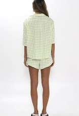 MADISON THE LABEL RICO GINGHAM SHIRT