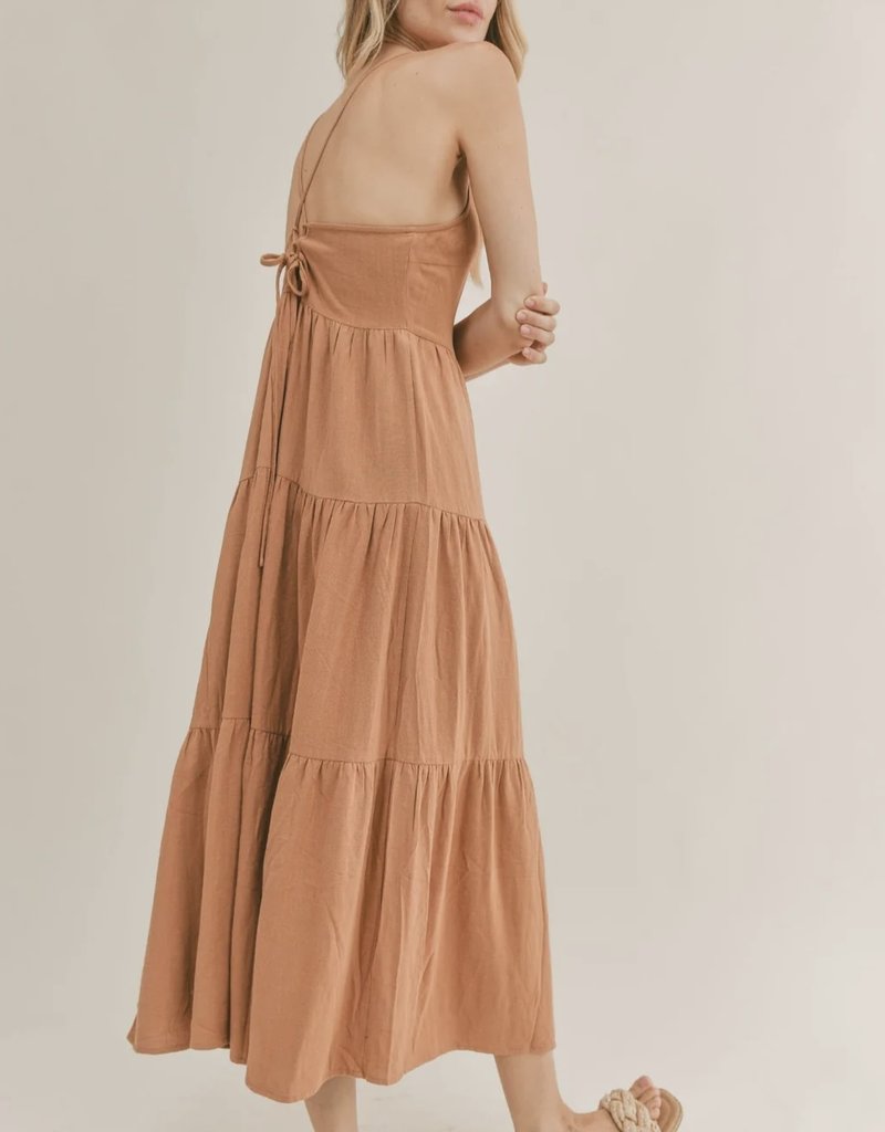 SADIE AND SAGE OUT WEST TIERED MAXI DRESS