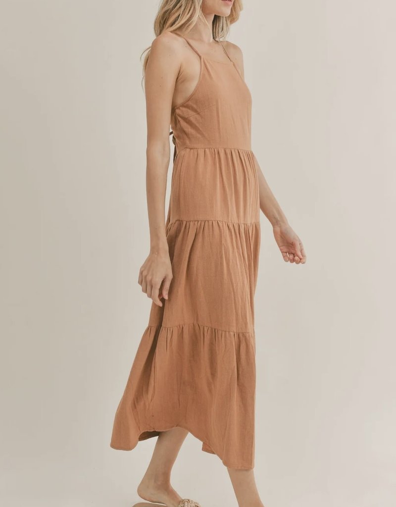 SADIE AND SAGE OUT WEST TIERED MAXI DRESS