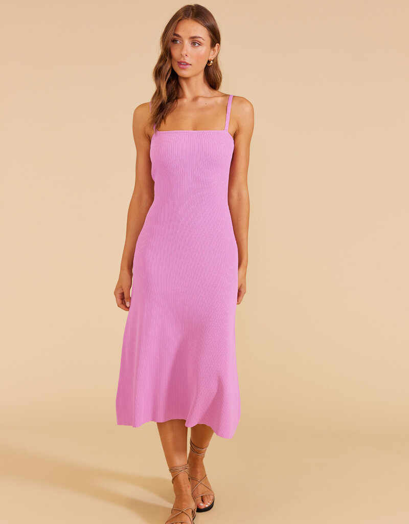 MINKPINK LOVITA KNIT MIDI DRESS