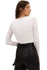 RD STYLE STACY SQUARE NECK BODYSUIT