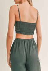 SADIE AND SAGE EVERGREEN CROP TANK