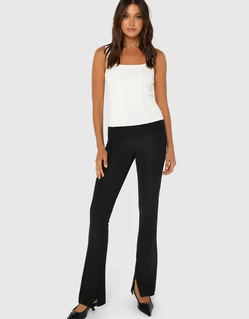 MADISON THE LABEL LINCOLN SPLIT PANTS