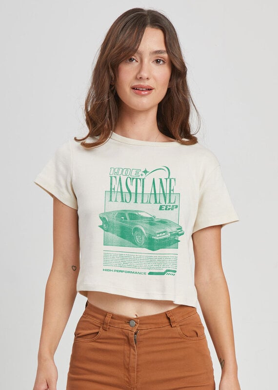 GIRL DANGEROUS FASTLANE BABY TEE