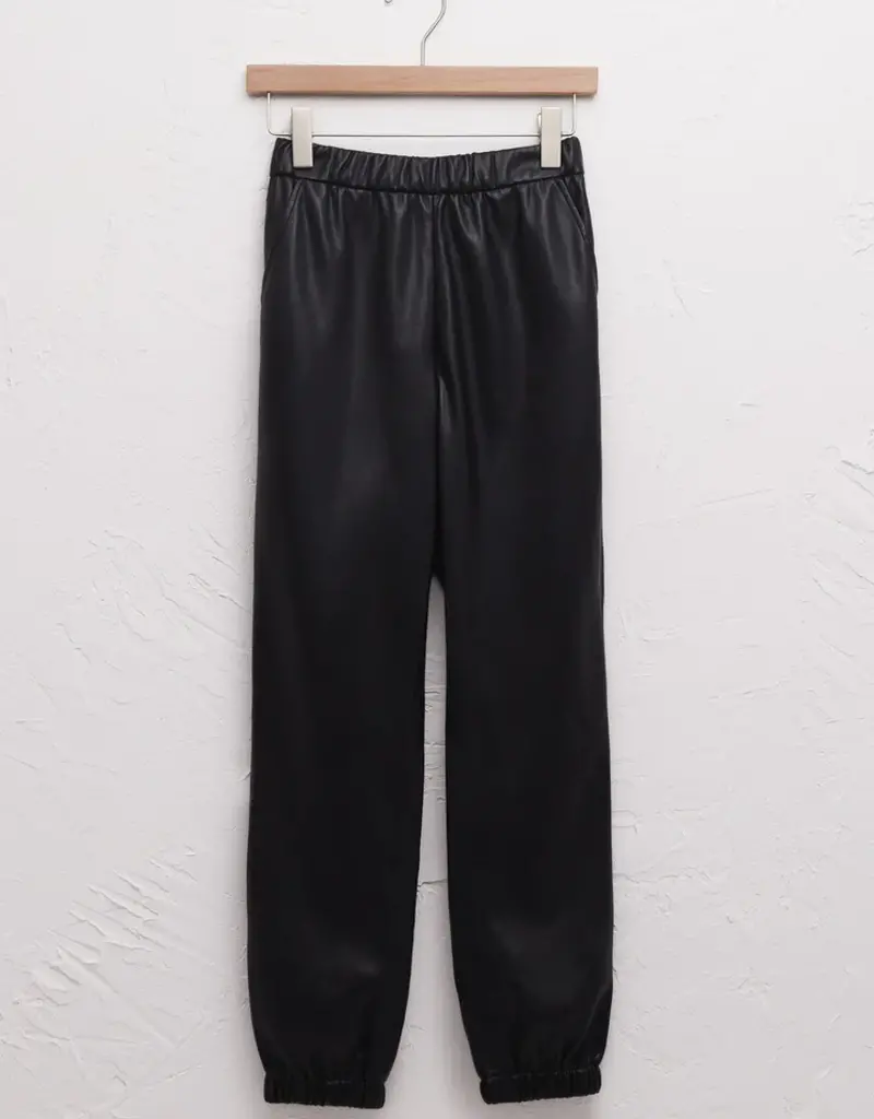ZSUPPLY LENORA FAUX LEATHER JOGGER