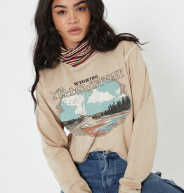 GIRL DANGEROUS YELLOWSTONE CREWNECK