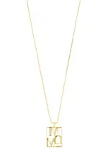 MOM LOVE TAG NECKLACE