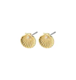 PILGRIM OPAL SEASHELL STUDS