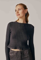 DELUC BUDDLEIA CROP SWEATER