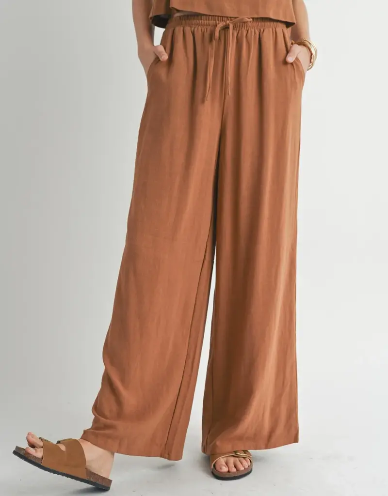 SADIE AND SAGE SUGARLOAF LINEN PANTS