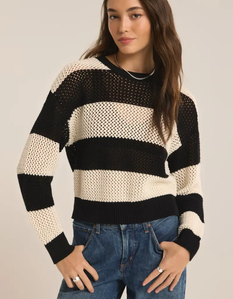 ZSUPPLY BROADBEACH STRIPE SWEATER