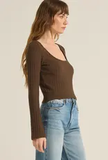 ZSUPPLY MADELINE RIB TOP