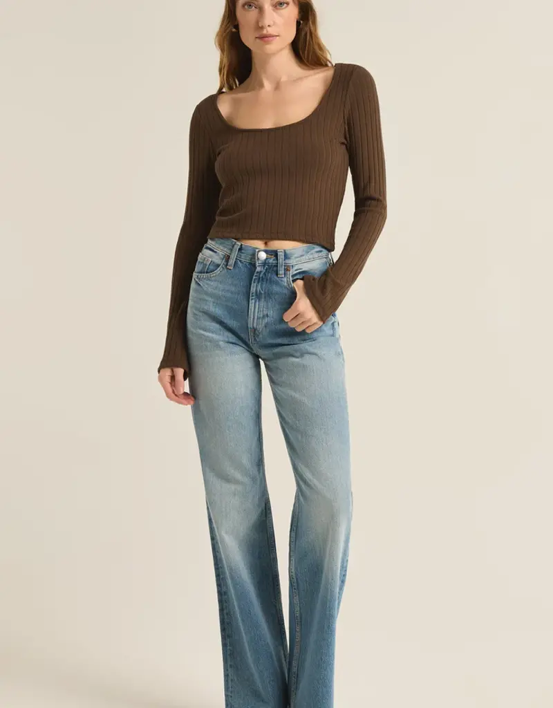 ZSUPPLY MADELINE RIB TOP