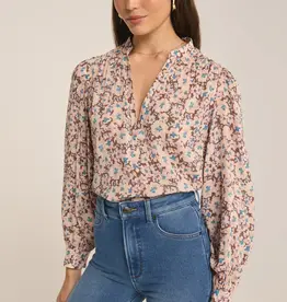 ZSUPPLY ESME LA PAZ FLORAL BLOUSE