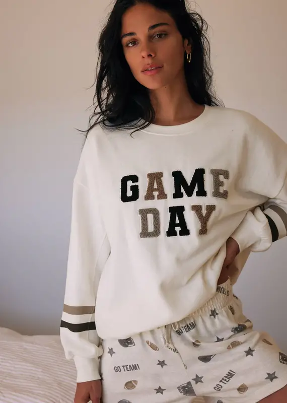 ZSUPPLY OVERSIZED GAME TIME SWEATSHIRT