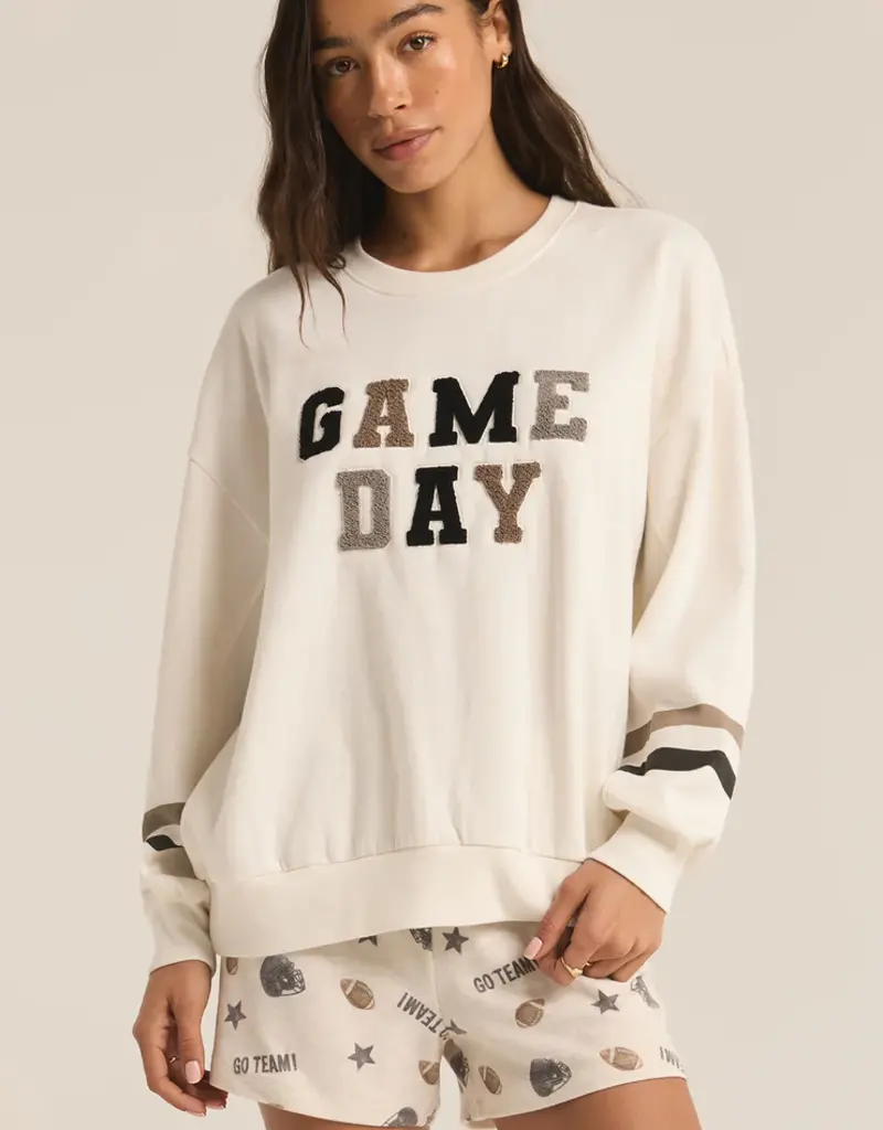 ZSUPPLY OVERSIZED GAME TIME SWEATSHIRT