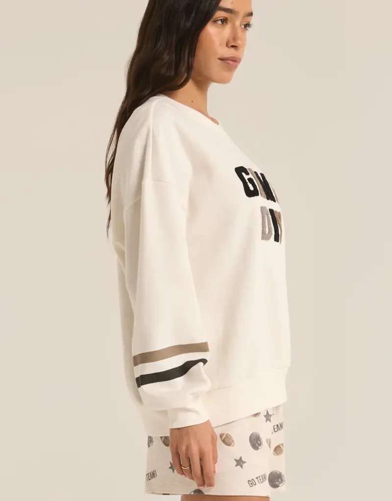 ZSUPPLY OVERSIZED GAME TIME SWEATSHIRT