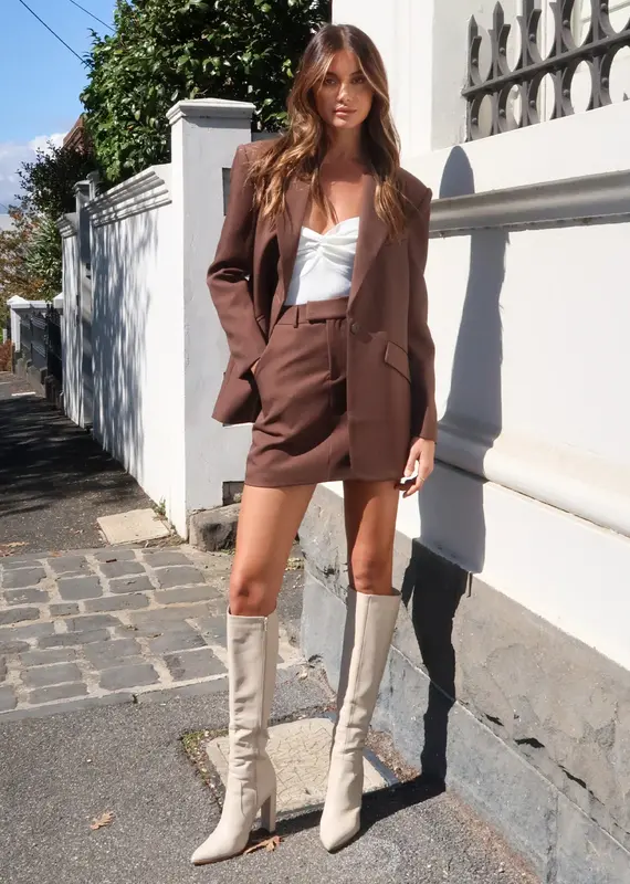 MADISON THE LABEL COLLINS BLAZER