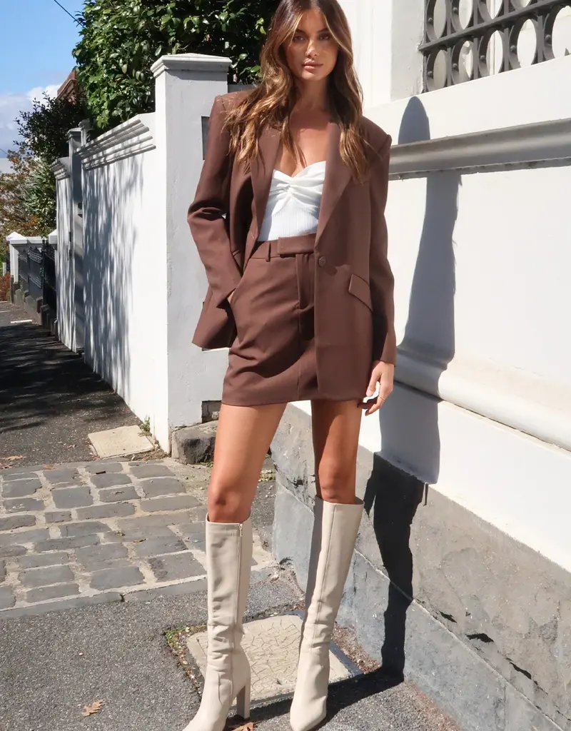 MADISON THE LABEL COLLINS BLAZER