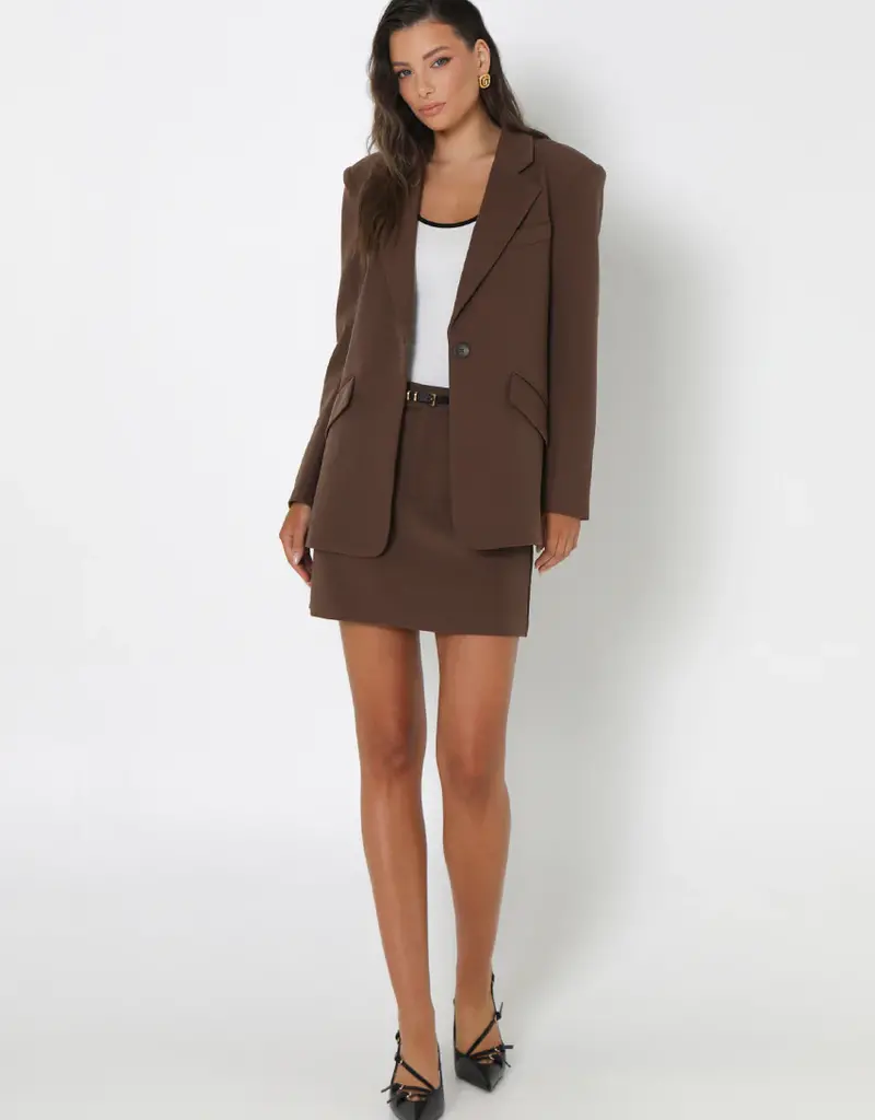 MADISON THE LABEL COLLINS BLAZER