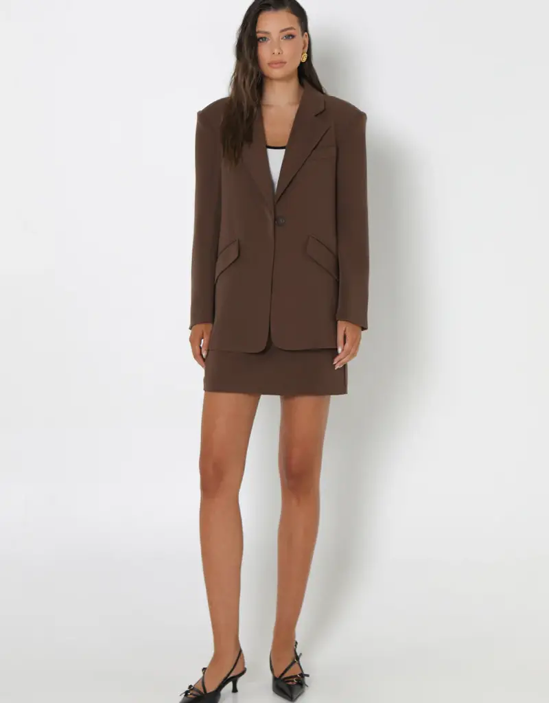 MADISON THE LABEL COLLINS BLAZER