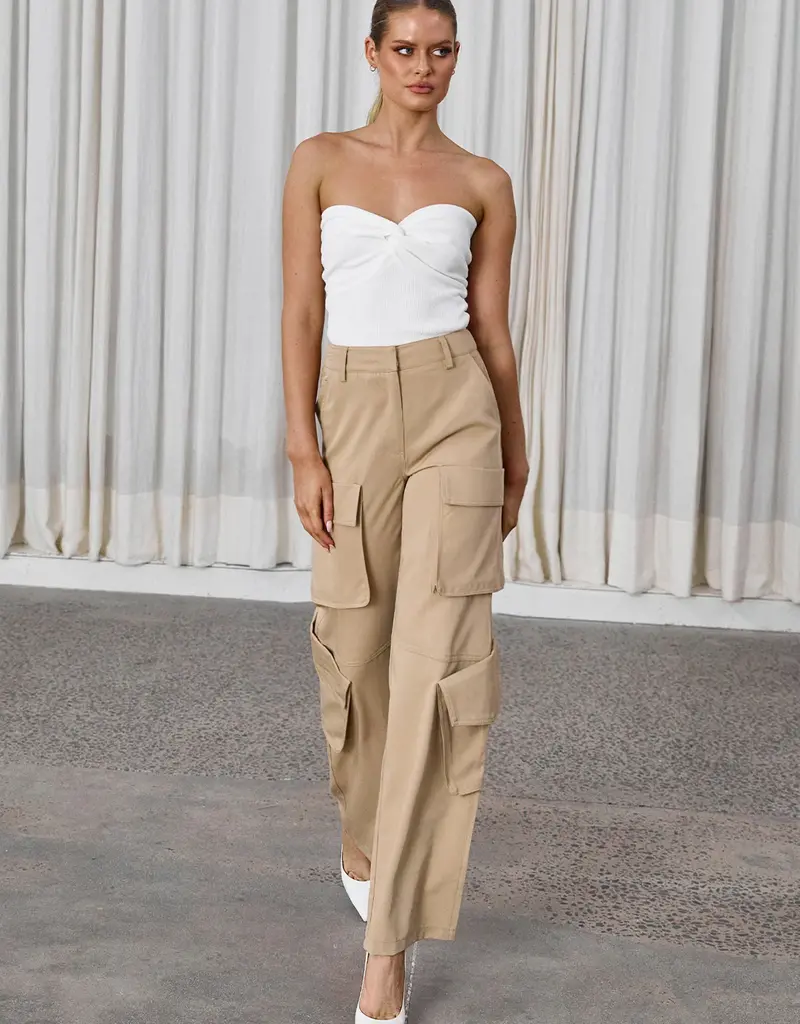 MADISON THE LABEL BLANE CARGO PANTS