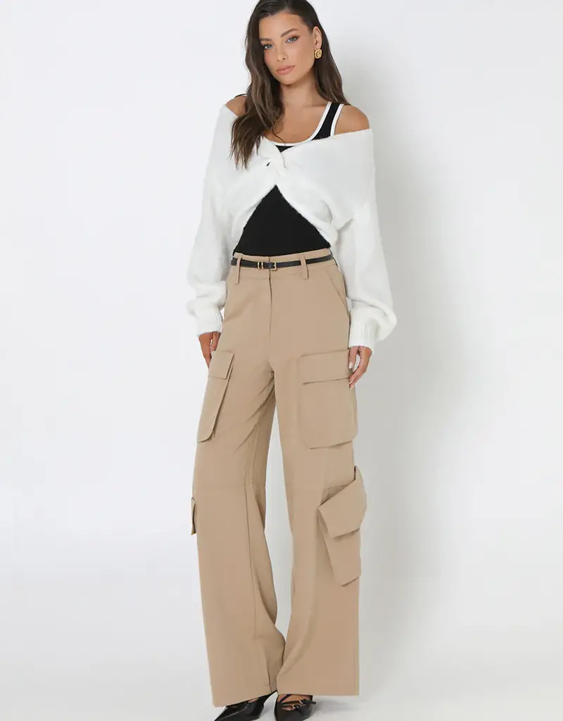 MADISON THE LABEL BLANE CARGO PANTS