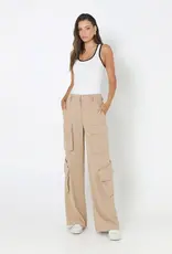 MADISON THE LABEL BLANE CARGO PANTS