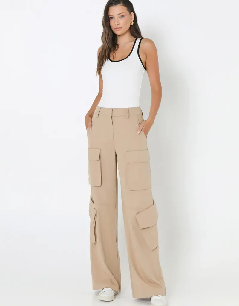 MADISON THE LABEL BLANE CARGO PANTS